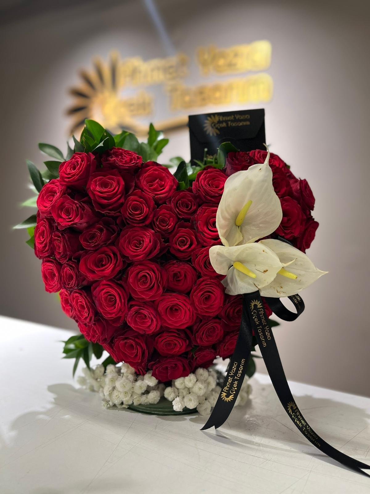 Kalp Gül Konsept Arajman